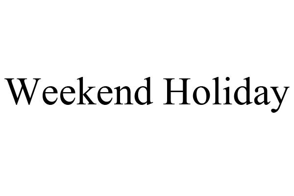 WEEKEND HOLIDAY商标转让